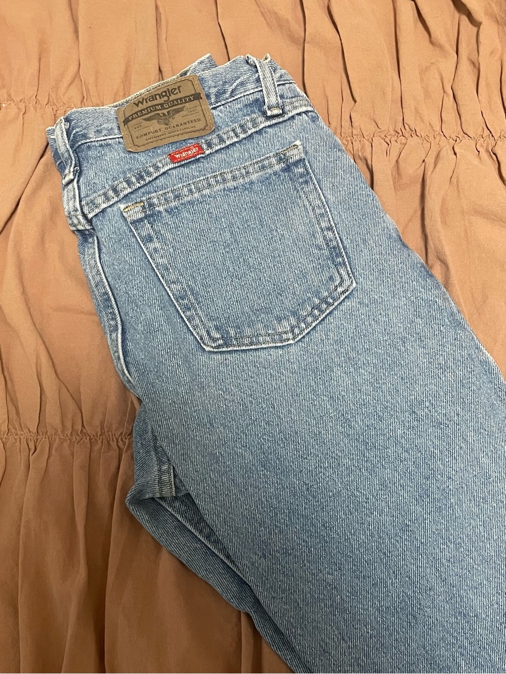 Wrangler Light Blue Women's Straight Leg Jeans